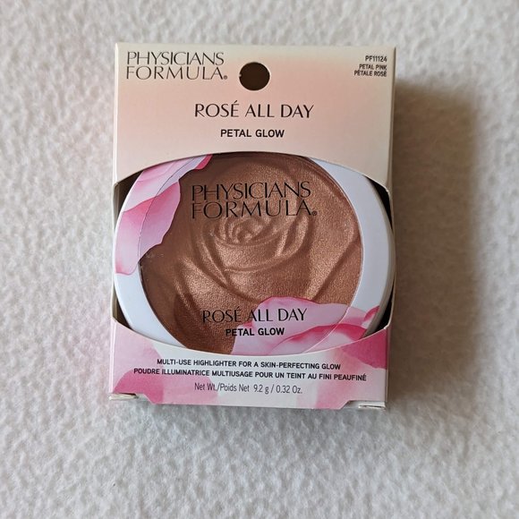 🎉HP🎉Petal Pink Glow Multiuse Highlighter Blush Face Powder Physicians Formula - Picture 4 of 15